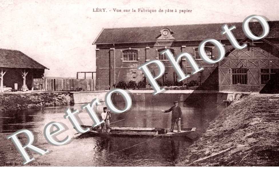 Vue sur la Fabrique de pate a papier