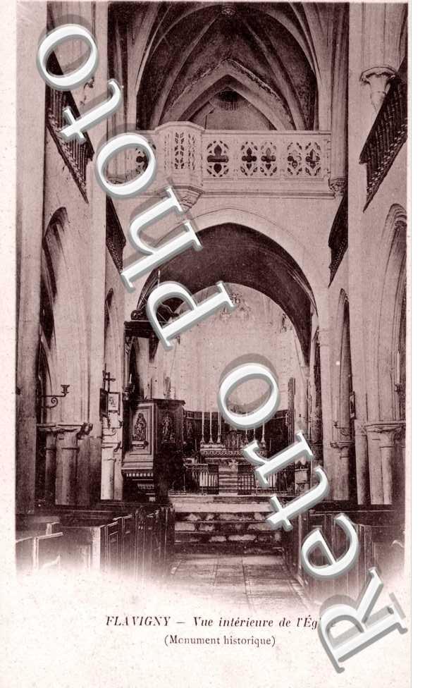 vue interieure de l'eglise