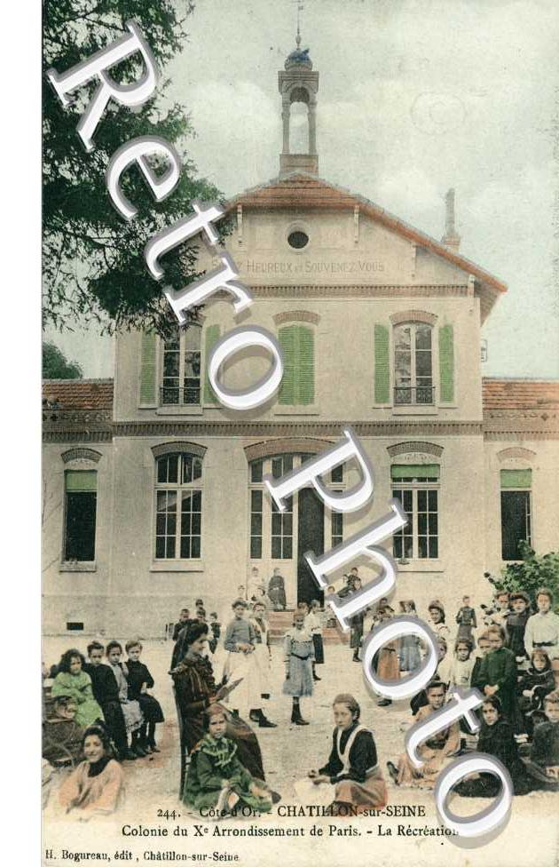 Colonie Scolaire du Xe Arrondissement de Paris, la Recreation