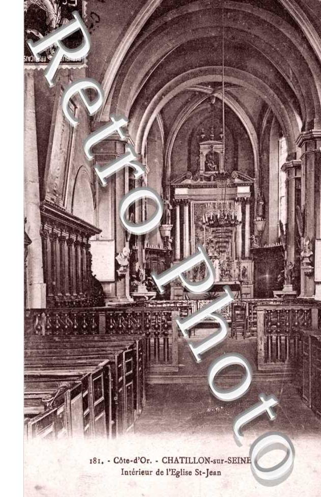 Interieur de l'Eglise Saint Jean