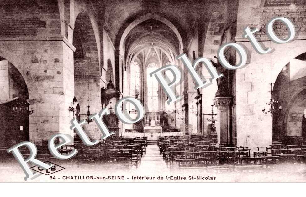 Interieur de l'Eglise Saint Nicolas