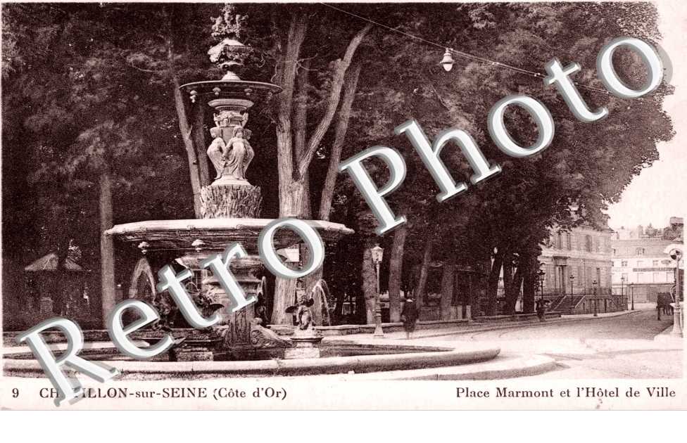 Place Marmont et Hotel de Ville