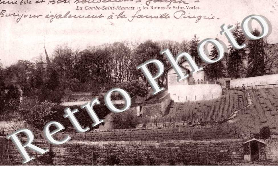 Les ruines de Saint Vorles