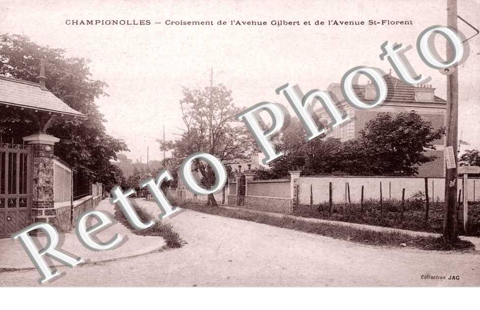  Croisement de l'Avenue Gilbert et de l'Avenue St Florent