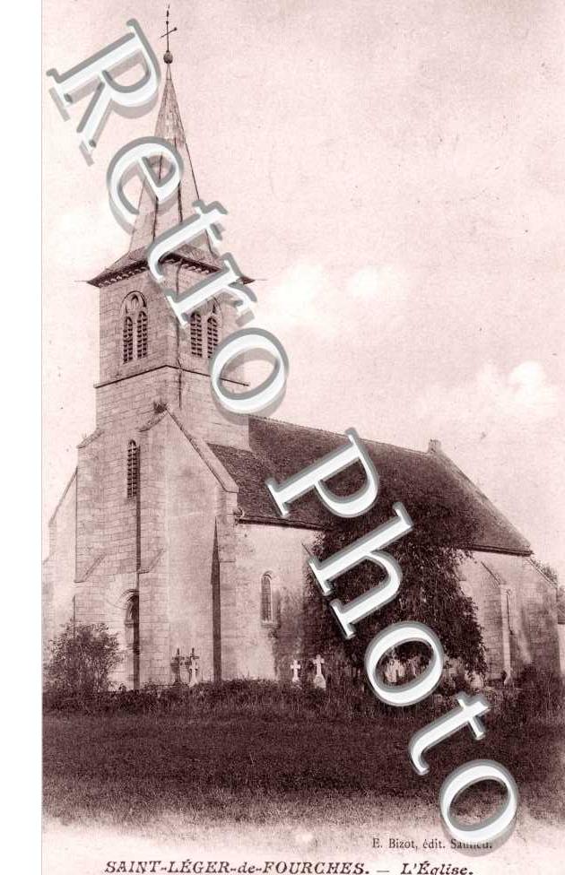 Saint Leger des Fourches  L'eglise