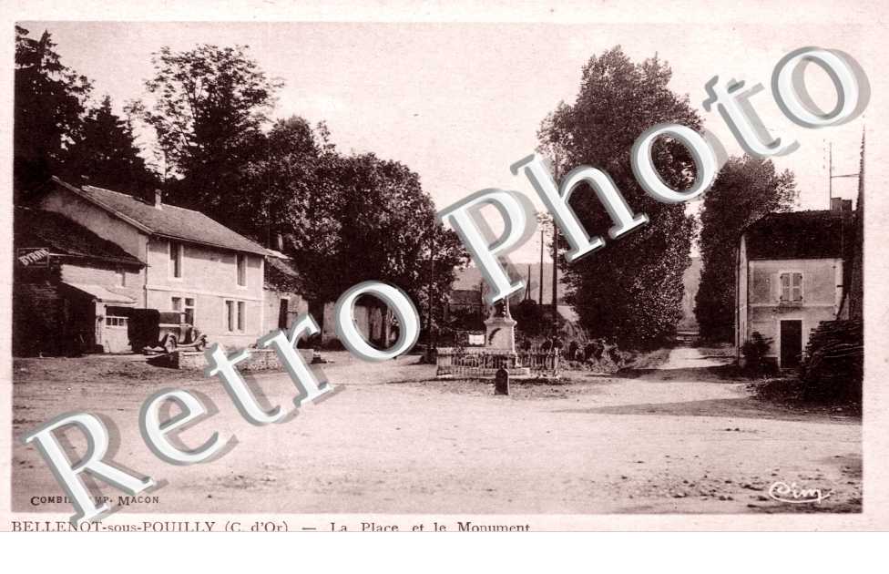 la place et le monument