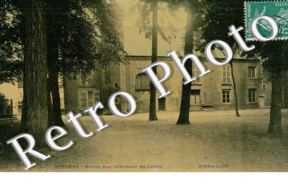 mairie vue interieure du jardin