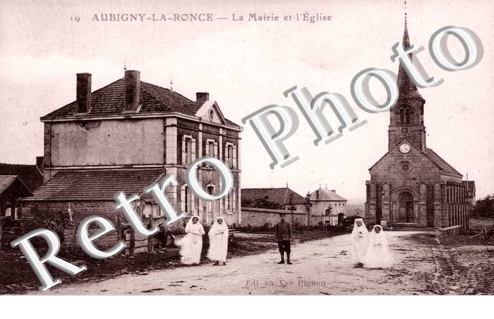 La mairie et l'eglise