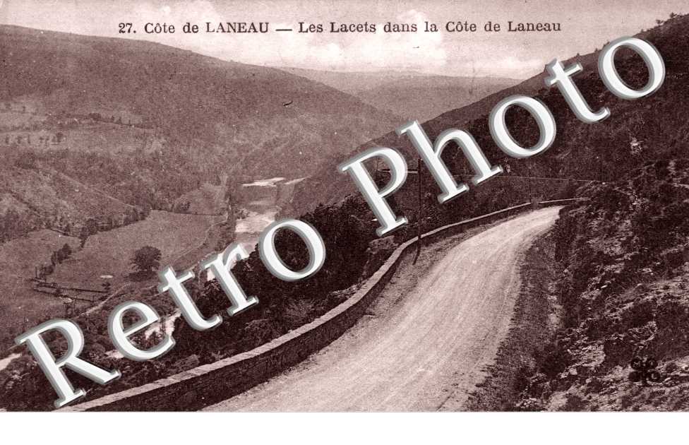 Les lacets dans la cote de Laneau