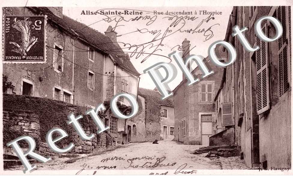 rue descendant a l'hospice