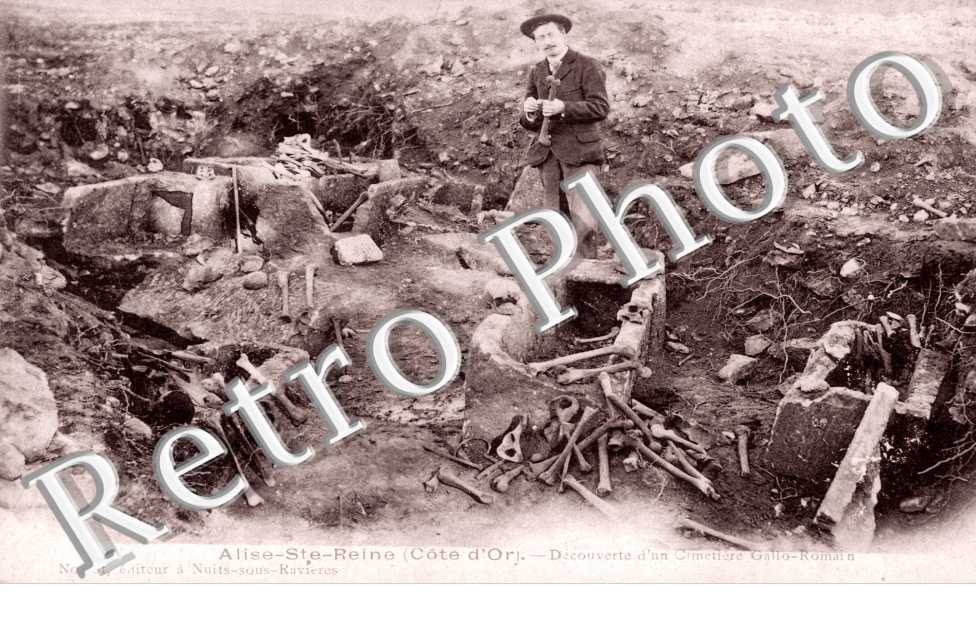 Decouverte d'un cimetiere Gallo-Romain