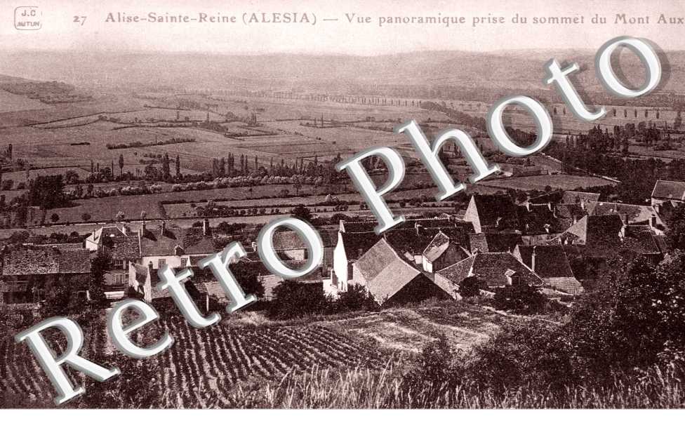 Vue Panoramique prise du Sommet du Mont Auxois