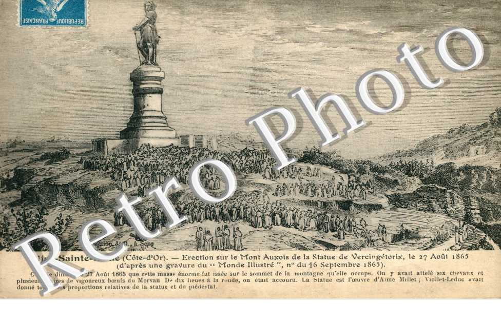 Erection de la Statue de Vercingétorix