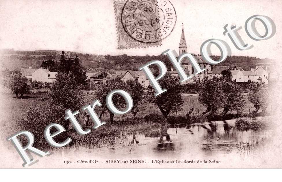 L'eglise et les bords de la Seine