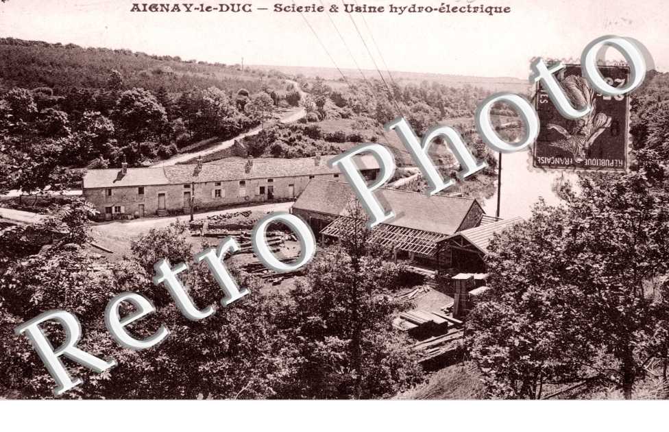 Scierie & usine hydro-electrique