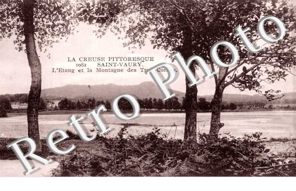 L'etang et la montagne des 3 Cornes