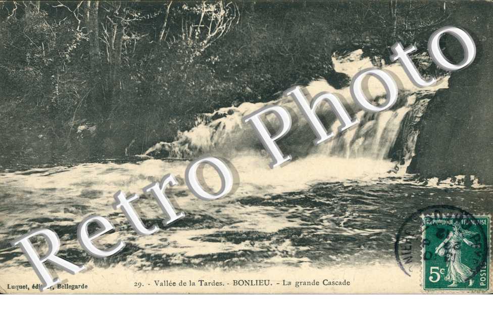 Grande cascade - Bonlieu
