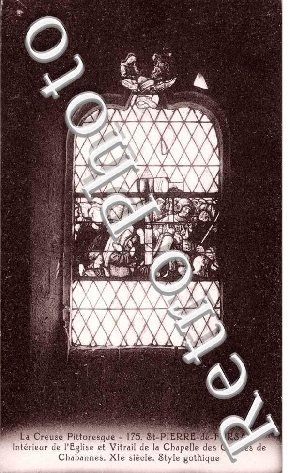 Intérieur de l'église - Vitrail