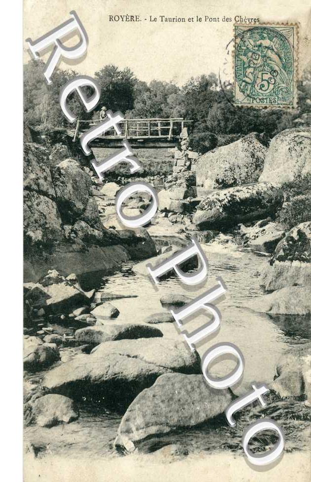 Thaurion et le pont des chevres