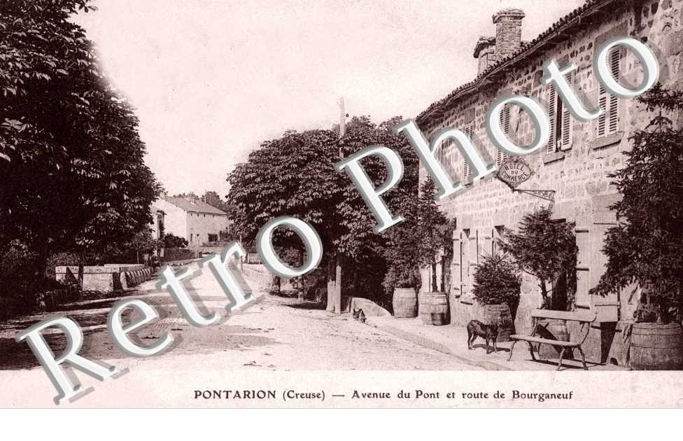 Avenue du pont et route de Bourganeuf