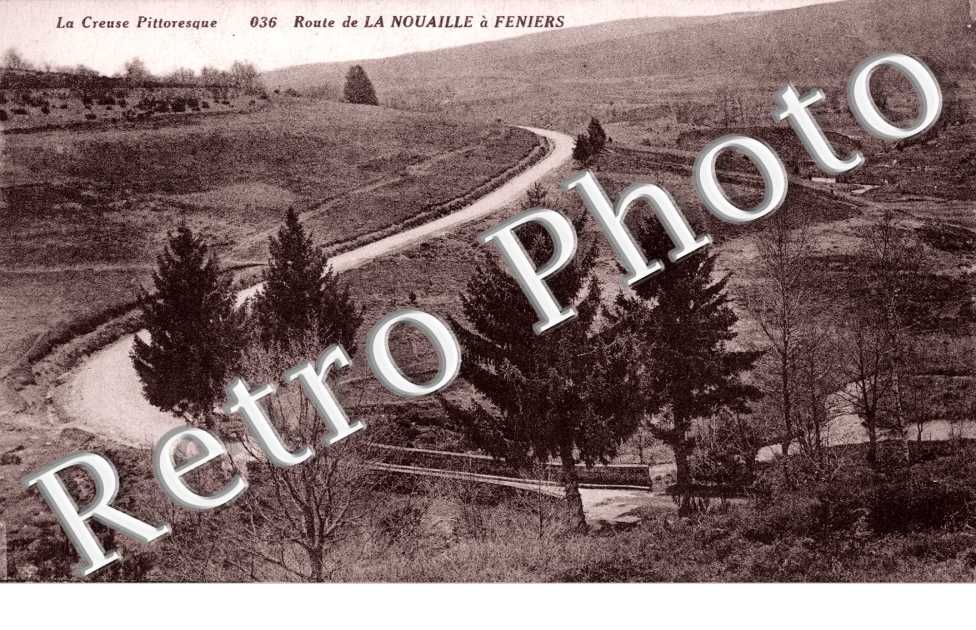 Route de la Nouaille a Feniers