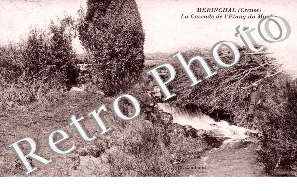 la cascade de l'etang du moulin