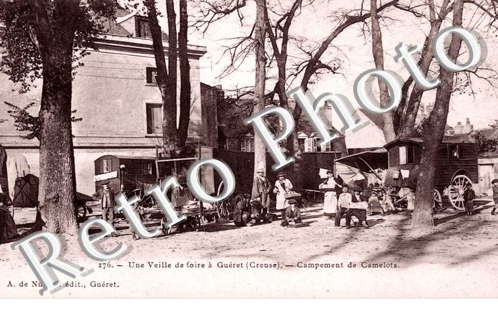 Une Veille de Foire, Campement de Camelots
