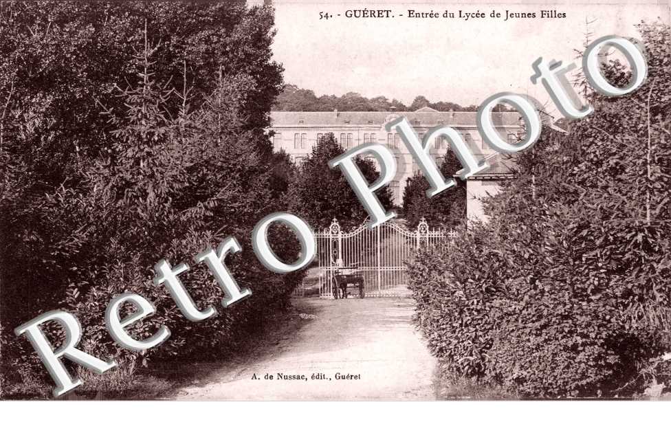 entree du Lycee de Jeunes Filles
