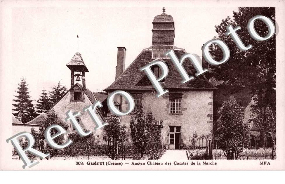 Ancien  chateau des comtes  de la Marche