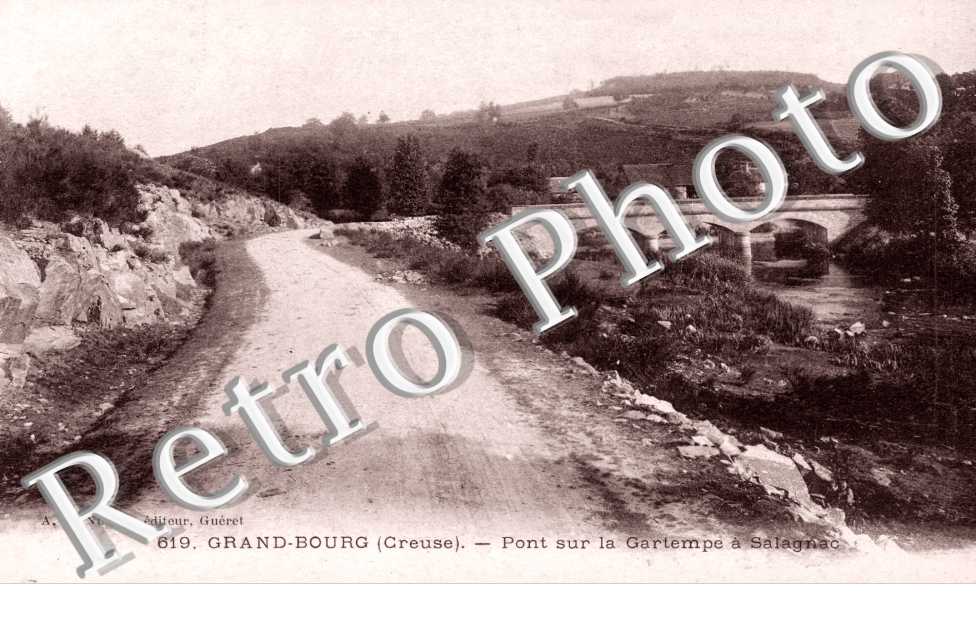 Pont sur la Gartempe a Salagnac