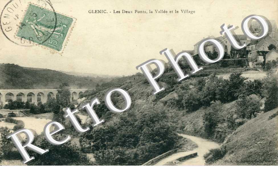 les deux ponts - la vallee et le village