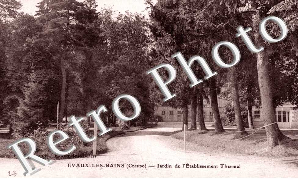 Jardin de l'etablissement thermal