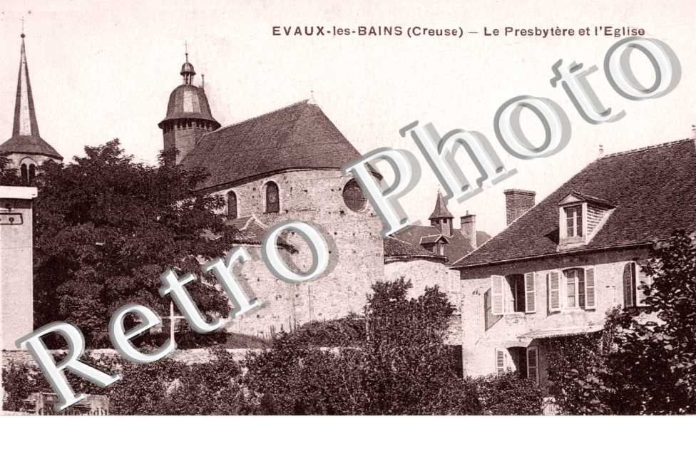 le presbytere et l'Eglise