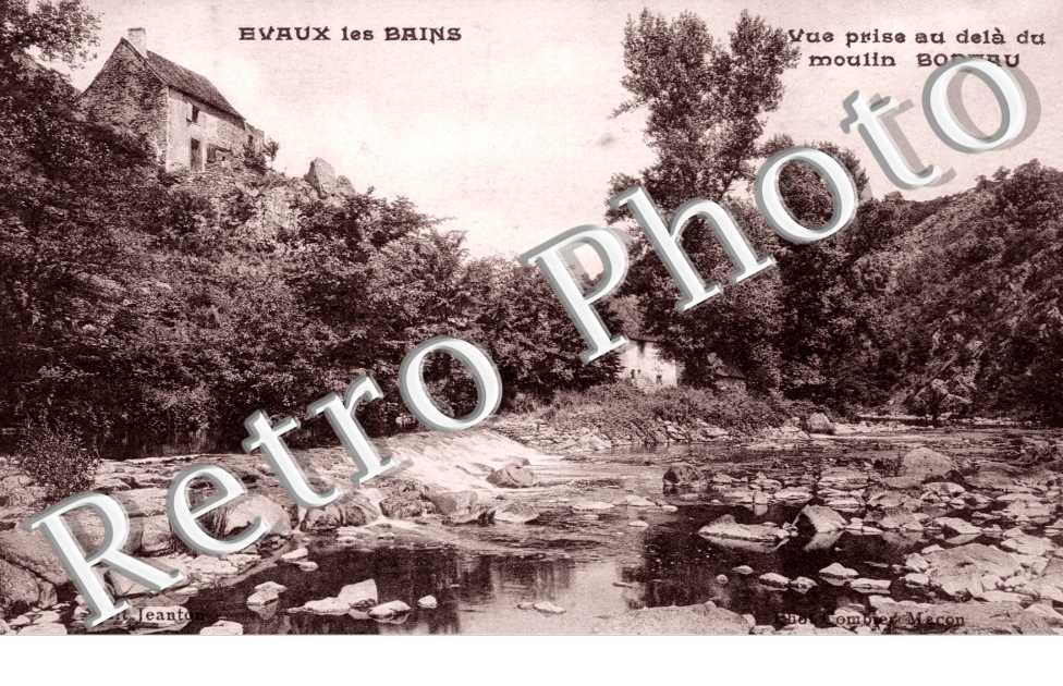 Paysage autour du Moulin Boulaud