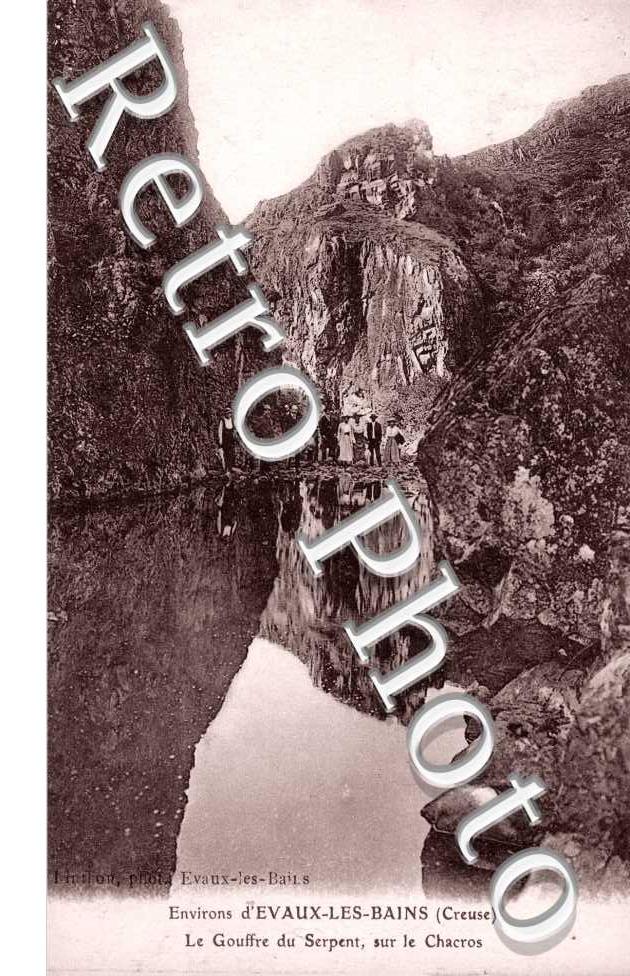 Le gouffre du Serpent sur le Chacros