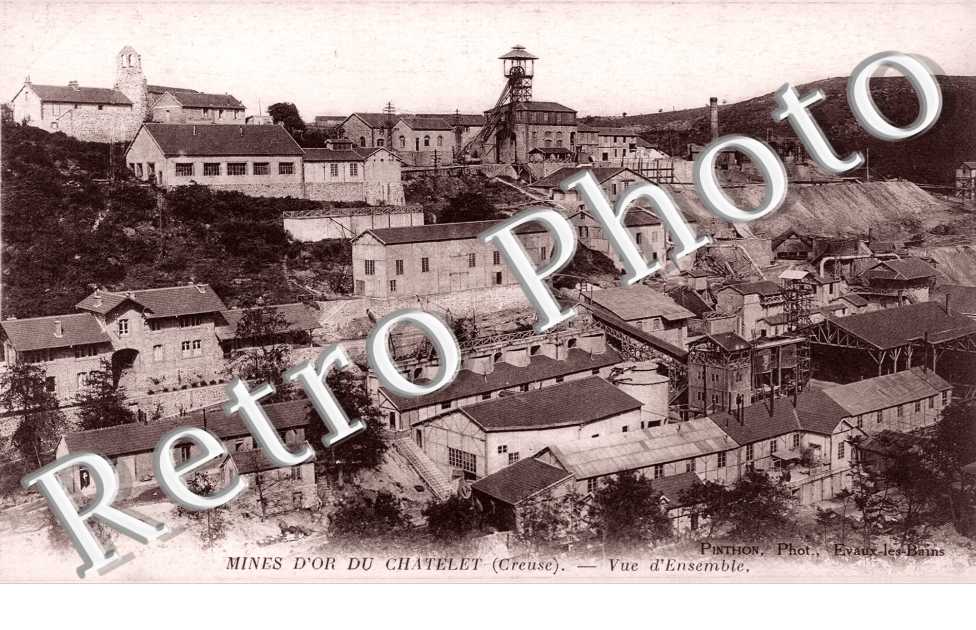 vue d'ensemble mines d'or du chatelet