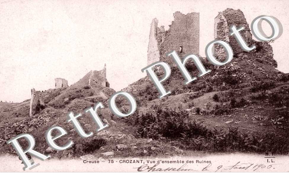 Vue d'ensemble des ruines
