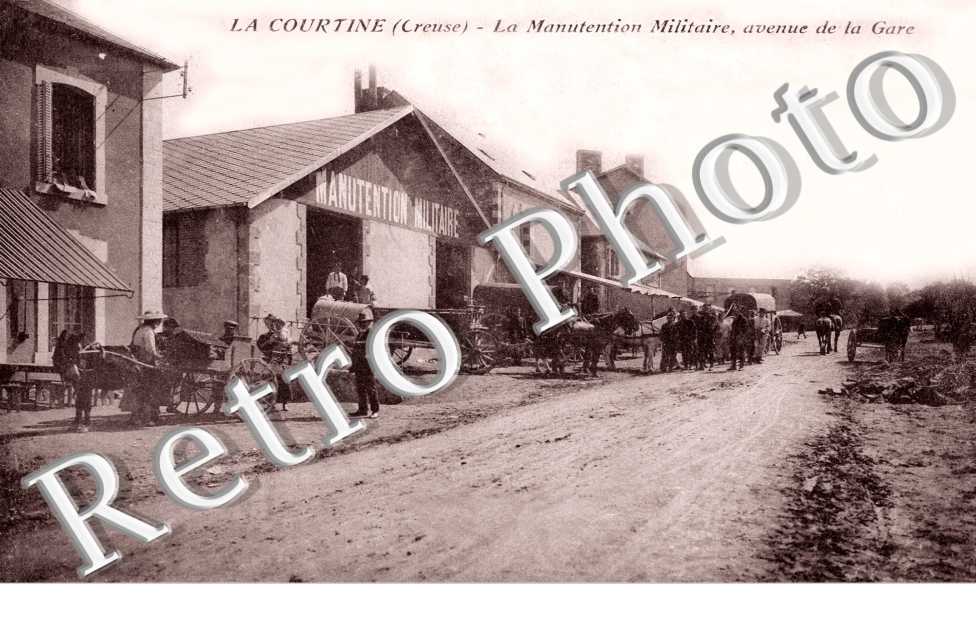 La manutention militaire, Avenue de la Gare