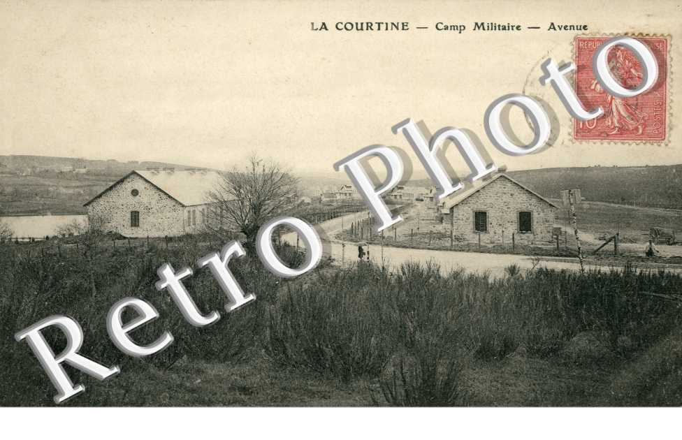 le  camp de La Courtine - Camp militaire