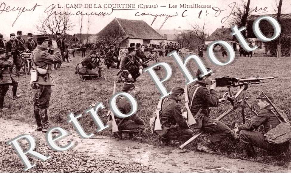 La Courtine - Les mitrailleuses