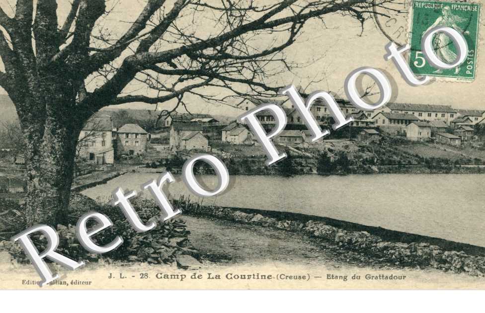 Camp de La Courtine  - etang du Grattadour
