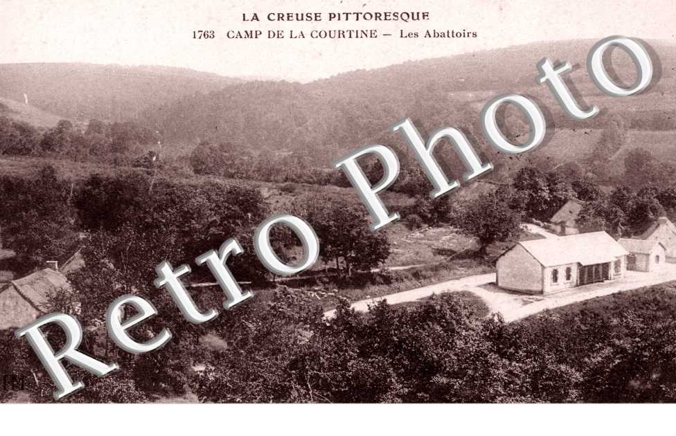 le  camp de La Courtine - Les abattoirs