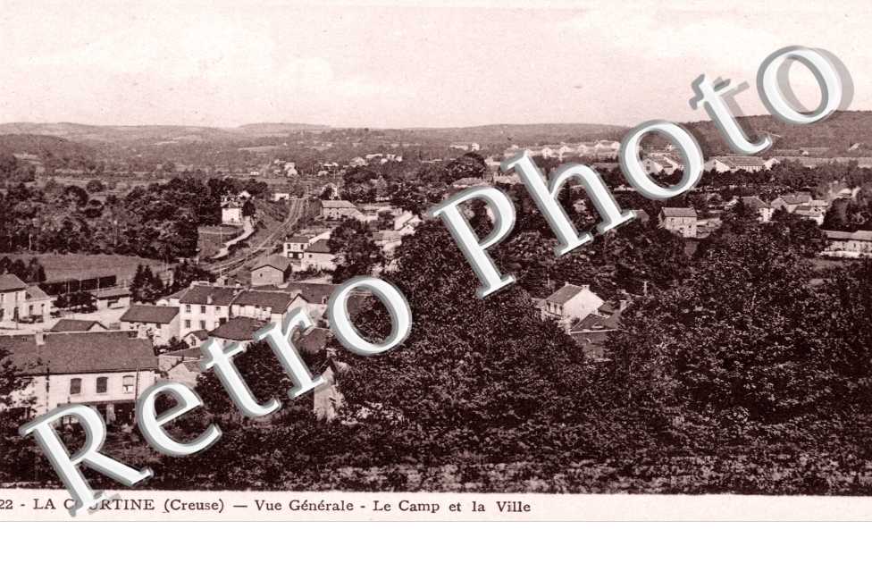 Vue generale, le Camp de la Ville