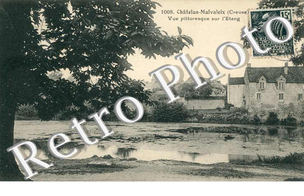 Vue pittoresque sur l'etang