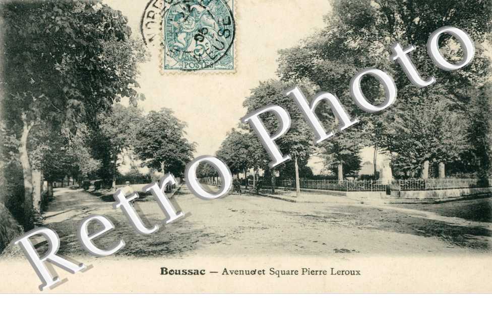 Avenue et square Pierre Leroux