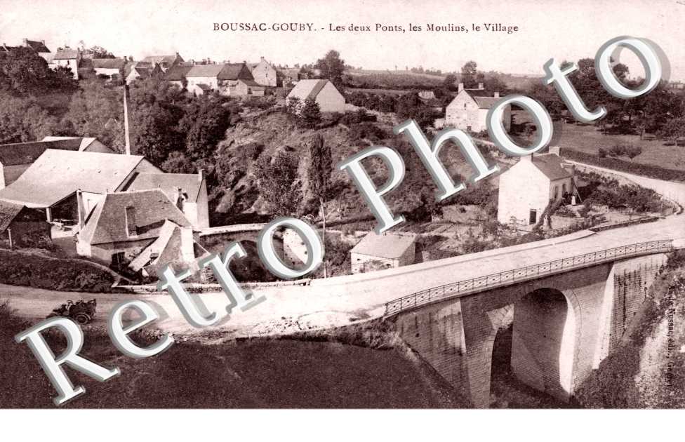 Les Deux Ponts, les Moulins, le Village