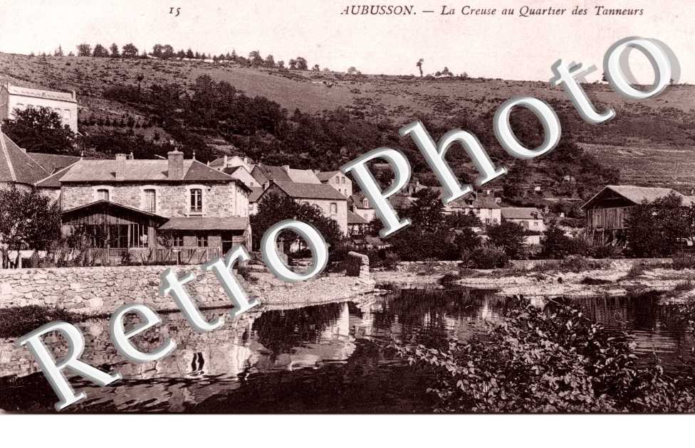la Creuse au Quartier des Tanneurs