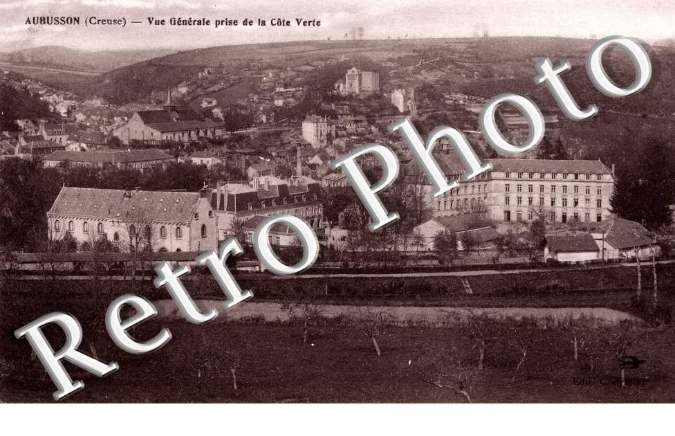vue generale prise de la cote verte