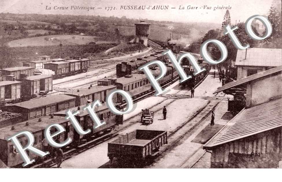 Busseau d'Ahun la gare