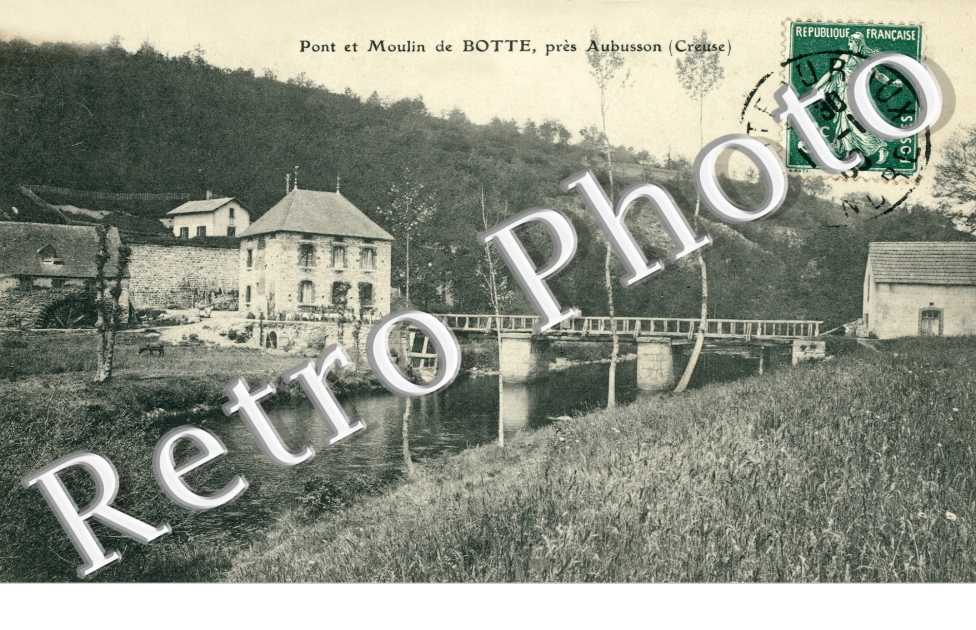 Pont et moulin de BOTTE